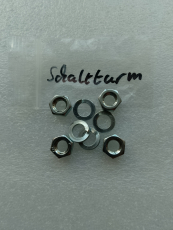 Sechskantmutter M 7 für Schaltturm F 8 P 70