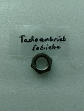 Sechskantmutter für Welle Tachoantrieb F 8